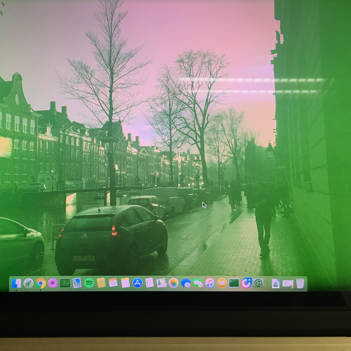 ¿Cómo resolver el problema del color de la pantalla del macbook no es normal?