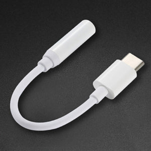 12.5cm USB - C / Type - C Male to 3.5mm Audio Female Adapter Converter, 12.5cm Type - C to 3.5mm - ORIWHIZ