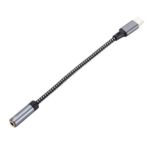 13cm AUX 3.5mm Female to Type - C Cable Audio Cable, 3.5mm Female to Type - C Audio Cable - ORIWHIZ