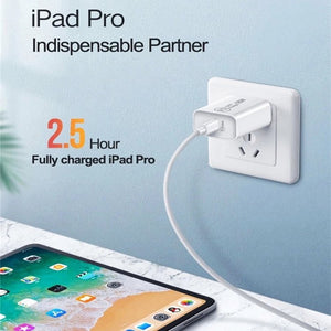 18W PD + QC 3.0 USB Dual Fast Charging Universal Travel Charger,, EU Plug, US Plug - ORIWHIZ