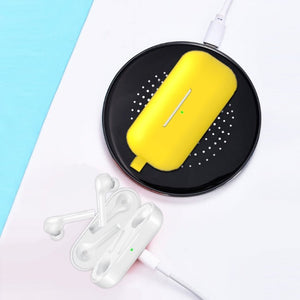 2 PCS Bluetooth Earphone Silicone Cover For Huawei FreeBuds Enjoy Edition, Pink, Noon Blue, Gray, Yellow, Black, Red, Green, White - ORIWHIZ