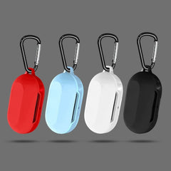 2 PCS Bluetooth Earphone Silicone Cover For Samsung Galaxy Buds, Black, White, Red, Light Blue - ORIWHIZ