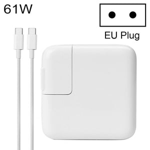 61W Type - C Power Adapter with 1.8m Cable, EU Plug, 61W EU Plug - ORIWHIZ