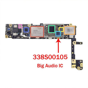 Big Audio IC 338S00105 for iPhone 7 Plus / 7 / 6s Plus / 6, For 7 Plus & 7 / 6s Plus & 6 - ORIWHIZ