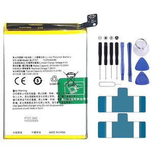 BLP855 4500 mAh Li - Polymer Battery Replacement For OPPO Reno6 Pro 5G / K9 Pro, BLP595, BLP603, BLP599, BLP611, BLP609, BLP621, BLP623, BLP635, BLP643, BLP639, BLP645, BLP631, BLP649, BLP663, BLP651, BLP661, BLP671, BLP673, BLP683, BLP689, BLP709, BLP707 - ORIWHIZ