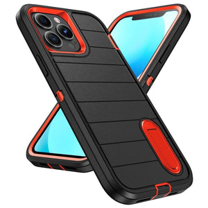 Defender Gen2 Rugged PC + Silicone Phone Case with Holder, For iPhone 13 Pro - ORIWHIZ