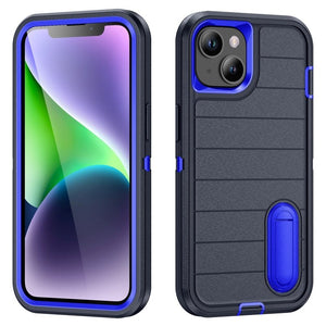 Defender Gen2 Rugged PC + Silicone Phone Case with Holder, For iPhone 14 - ORIWHIZ