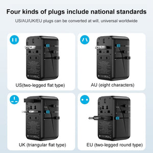 MOMAX UA10D 1 - World GaN PD 100W Fast Charger Power Adapter, UA10D - ORIWHIZ