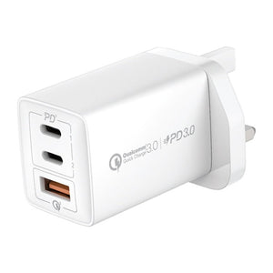 MOMAX UM30 PD 67W Fast Charger Power Adapter, UK Plug, UK Plug - ORIWHIZ