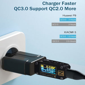 Portable QC3.0 18W USB Port Universal Quick Charging Charger, US Plug, US Plug - ORIWHIZ