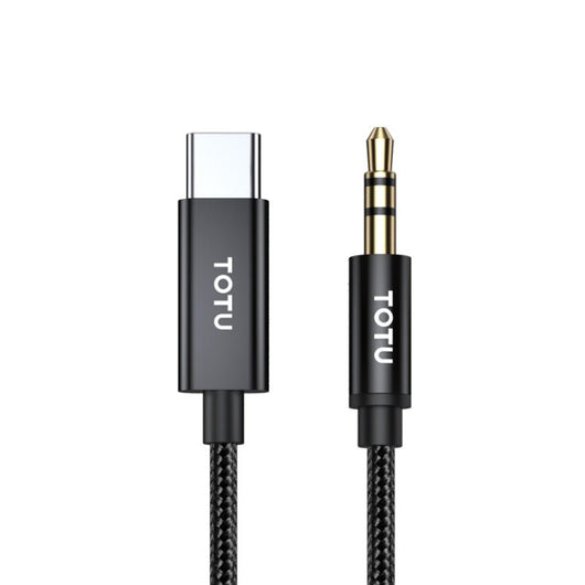 TOTUDESIGN EAUC - 032 Speedy Series Type - C / USB - C to 3.5mm AUX Audio Cable, Length: 1m, Type - C - ORIWHIZ