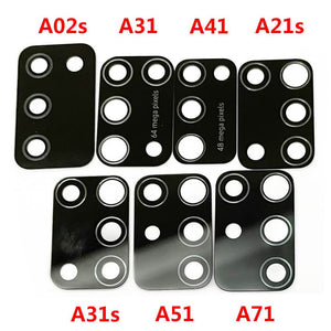 10PCS Camera Glass Lens For Samsung Galaxy A01 A11 A31 A41 A51 A71 A21S Original Phone Housing New Rear Back Camera Cover Part + Tools - ORIWHIZ