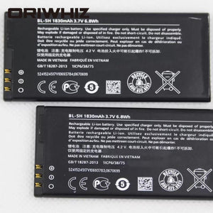 1830mAh BL-5H battery for Lumia 630 38635636 Lumia630 RM-977 RM-978 BL5H BL 5H mobile phone battery - ORIWHIZ