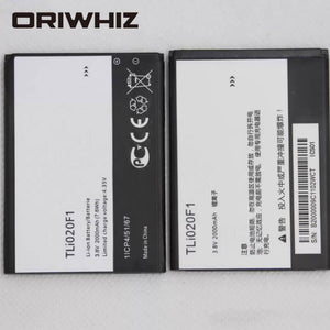 20 built-in 2000mAh batteries TLI020F1 for J720T J726T One Touch Pop 2 5042d C7 7040 OT-7040 OT-7040D - ORIWHIZ