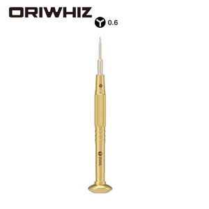 2UUL Brass Handle Screwdriver Pentalobe 0.8 Philips 1.2 T2 Convex Cross 2.5 Y0.6 For Phone Repair Tool - ORIWHIZ