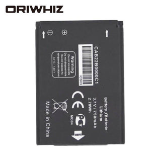 3.7V 750mAh CAB22B0000C1 battery for OT-665 OT-356 mobile phone battery replacement - ORIWHIZ