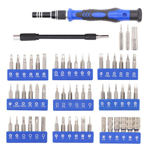 80 IN 1 Precision Screwdriver Set with 56 Magnetic Screw driver Bits for iPhone PC Laptop Cell Phone Tablet Repair Hand Tool Set - ORIWHIZ