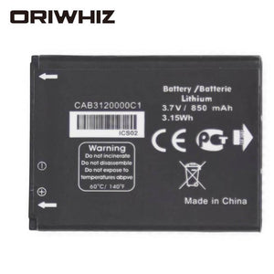 850mah CAB3120000C1 phone battery, used for one-click replacement of cell phone battery for CAB3120000C1 - ORIWHIZ