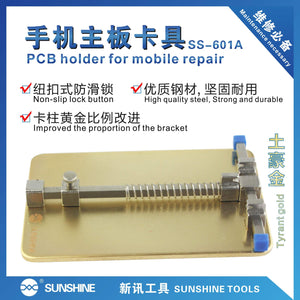 SS-601A PCB soporte estación de trabajo SMD plataforma de soldadura para placa de circuito de teléfono móvil abrazadera herramientas de reparación