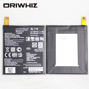 BL-T16 mobile phone battery for G Flex 2 H950 H955 H959 LS996 US995 true capacity battery 3000mah mobile phone battery - ORIWHIZ