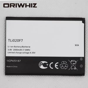 Built-in mobile battery TLI020F7 for PIXI 4 5045D Pop 2 5042D C7 7040 7040D 7041 7041D J720 J720T J726T J726T-so2 - ORIWHIZ