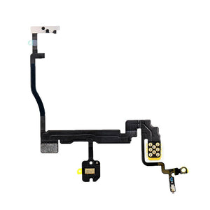 For Apple iPhone 11 Pro Power On Off Button Flex Cable Replacement With Bracket - ORIWHIZ