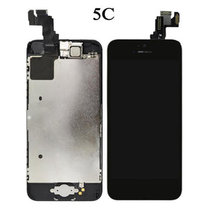 For iPhone 5C LCD With Touch Screen + Fully Assembled - Oriwhiz Replace Parts