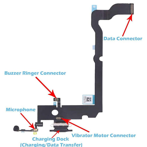 Puerto de carga Flex para iPhone XS Max