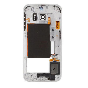 For Samsung S6 Edge Middle Frame White - Oriwhiz Replace Parts