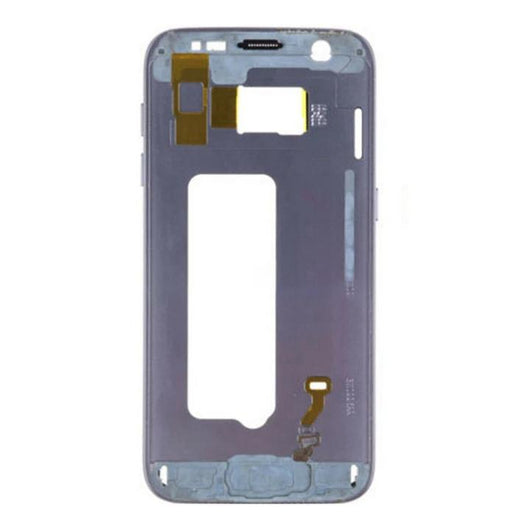 For Samsung S7 Edge Middle Frame Blue - Oriwhiz Replace Parts