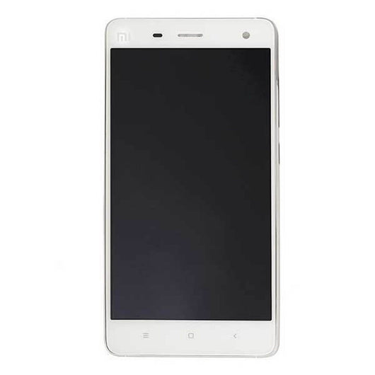 For Xiaomi Mi 4 Complete Screen Assembly With Bezel White - Oriwhiz Replace Parts