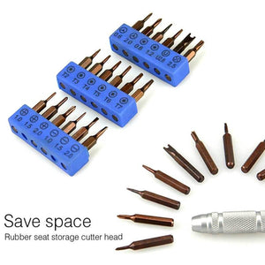 High Quality Screwdriver Set SS-5116 Phone Repair Tools Kit Spudger Pry Opening Screwdriver tools Set for IP Samsung Repair - ORIWHIZ