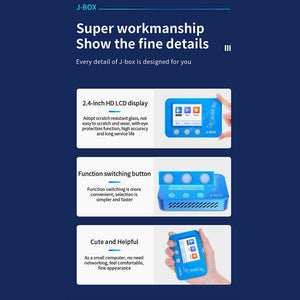 J BOX jail break box jcid Programmer for bypass ID & icloud Password on iOS device for iphone ipad Check wifi bluetooth address - ORIWHIZ
