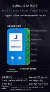 JC B1 IP Battery Tester Repair for IPhone 5s 6 6s plus 6sp 7 8p X XS MAX XR SN Number Battery Life Capacity Edit Reader - ORIWHIZ