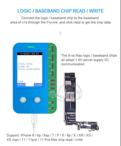 JC V1S mobile phone code reading programmer For the screen and battery code fingerprint serial number reading repair tool - ORIWHIZ