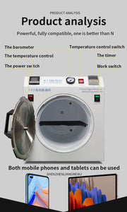 LIANGWEI 13 " high efficiency defoaming machine For mobile phone repair and tablet PC repair - ORIWHIZ