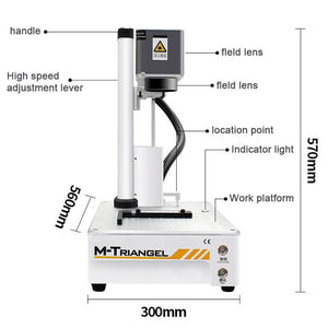 M-Triangel Laser Marking Cutting Separating Machine for iPhone 8 X XS XSMAX Back Glass Remover LCD Frame Removing Repair - ORIWHIZ