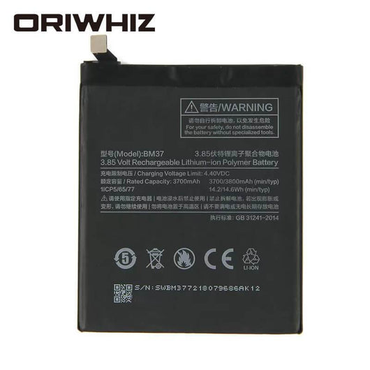 mi 5S Plus 3800 mAh BM37 new mobile phone battery lithium ion - ORIWHIZ