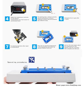 Mijing CH5 CH5-B CH5-C Intelligent Mainboard Layered Welding Platform for iPhone X XS XSMAX 11 11Pro 11Pro max Heating Station - ORIWHIZ