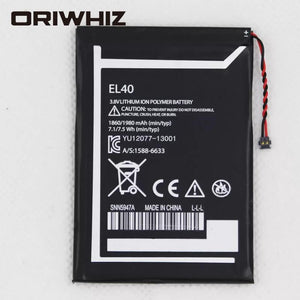 Moto E XT1019 XT830C XT1021 1860mAh EL 40 built-in mobile phone battery replacement mobile phone battery EL40 - ORIWHIZ