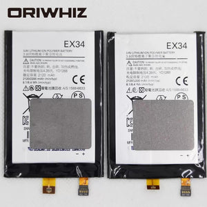 Moto X XT1052 XT1053 XT1055 XT1056 XT1058 XT1060 XT912A 2120mAh mobile phone battery EX34 battery - ORIWHIZ