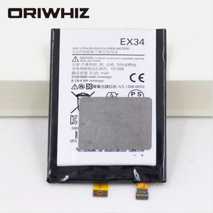 Moto X XT1052 XT1053 XT1055 XT1056 XT1058 XT1060 XT912A 2120mAh mobile phone battery EX34 battery - ORIWHIZ