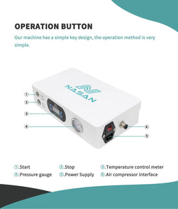 NASAN NA-B1 Mini Autoclave LCD Debubble OCA Air Bubble Removing Machine - ORIWHIZ