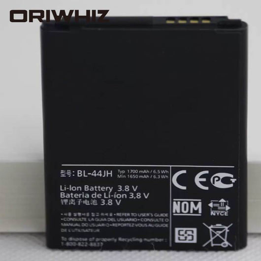 Optimus L7 P700 P705 L5 II E460 P970 E730 P690 P693 mobile internal battery E510 BL 44JH 1700 mAh mobile phone battery BL-44JH - ORIWHIZ