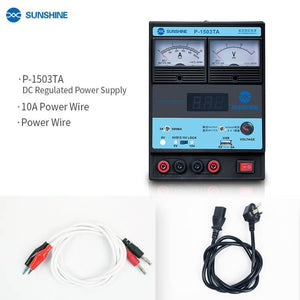 P-1503TA 3A DC Regulated Power Supply Laboratory Test DC Power Supply Adjustable USB Charging Repair Switching Power Supply - ORIWHIZ