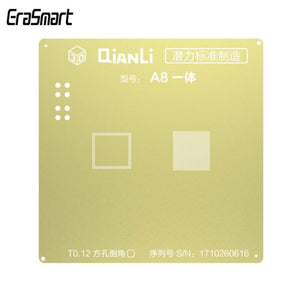 QianLi 3D Golden Stencil Square Hole Golden CPU and IC - ORIWHIZ