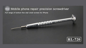 RELIFE RL-720 Presion Aluminum Screwdriver Disassembly Screw Driver Bits Mobile Phone Repair Tool - ORIWHIZ