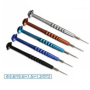 RELIFE RL-720 Presion Aluminum Screwdriver Disassembly Screw Driver Bits Mobile Phone Repair Tool - ORIWHIZ