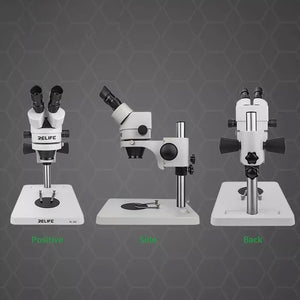 RELIFE RL-M2 Binocular Microscope 7-45 Times Inspection PCB 144 LED Light Source Repair Tool - ORIWHIZ