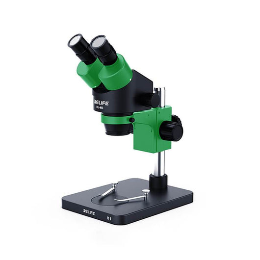 RELIFE RL-M3-B1 LED light dust mirror microscope 7X-45X zoom HD camera stereo binocular microscope - ORIWHIZ